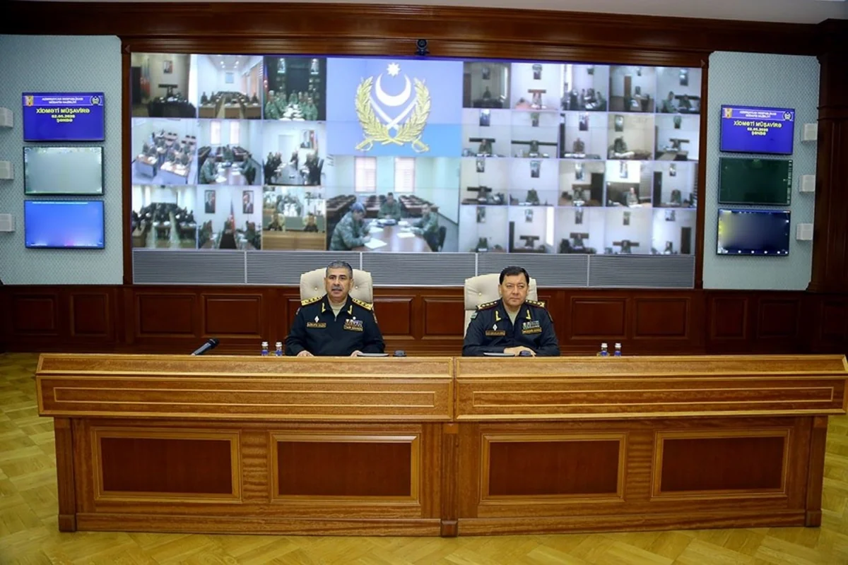 Azerbaijani Defense Minister demanded to be ready for hostilities