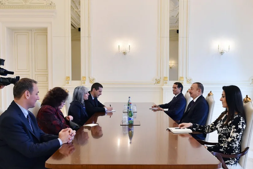 President Ilham Aliyev received Georgian Defense Minister and Bulgarian Vice President - UPDATED