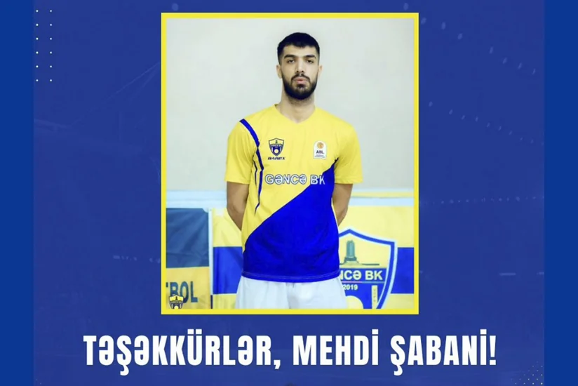 Gəncə daha bir basketbolçusu ilə vidalaşıb