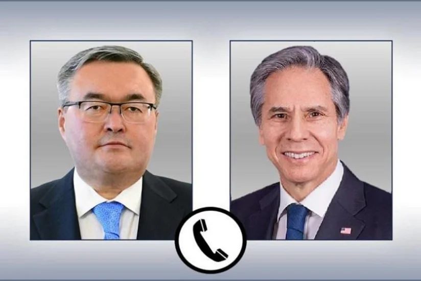 Госсекретарь США обсудил с главой МИД Казахстана ситуацию в стране