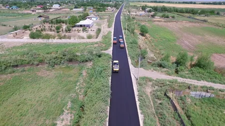 Kürdəmirdə 85,2 kilometrlik 3 yol infrastrukturu layihəsi icra olunub - FOTO