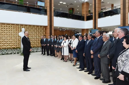 ​Bərdə rayonunda bir sıra obyektlərin açılışı olub