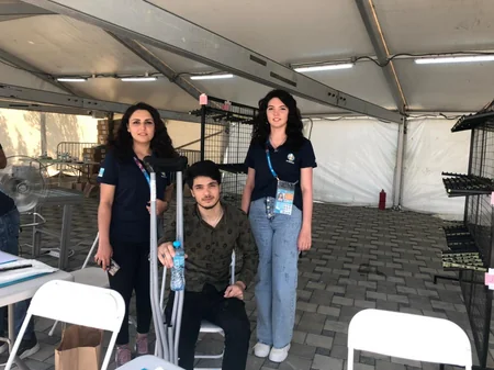 AVRO-2020: Şəhid ailələri və qazilər Bakıdakı oyunu stadionda izləyib