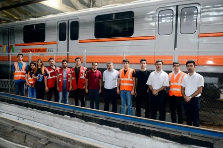 SABAH qrupunun tələbələri “Bakı Metropoliteni”ndə təcrübə kursu keçirlər