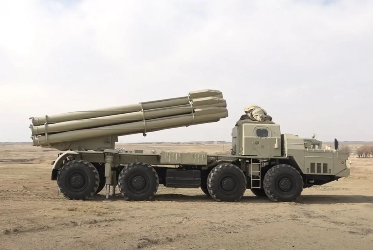 Azerbaijani exclave Special Army holds drills