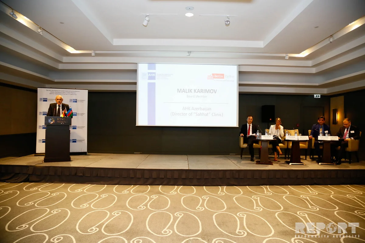 Bakıda Tibbi Turizm üzrə Alman-Azərbaycan biznes-forumu keçirilir