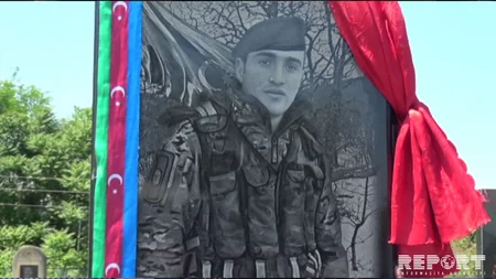 Neftçalada şəhid gizirin medalı ailəsinə təqdim edilib - FOTO