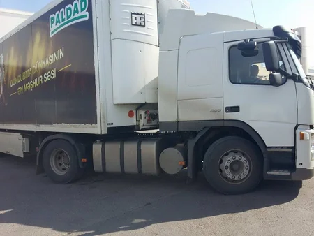 Palsüd məhsullarının yükləndiyi ilk maşın karvanı Gürcüstana yola salınıb - FOTO