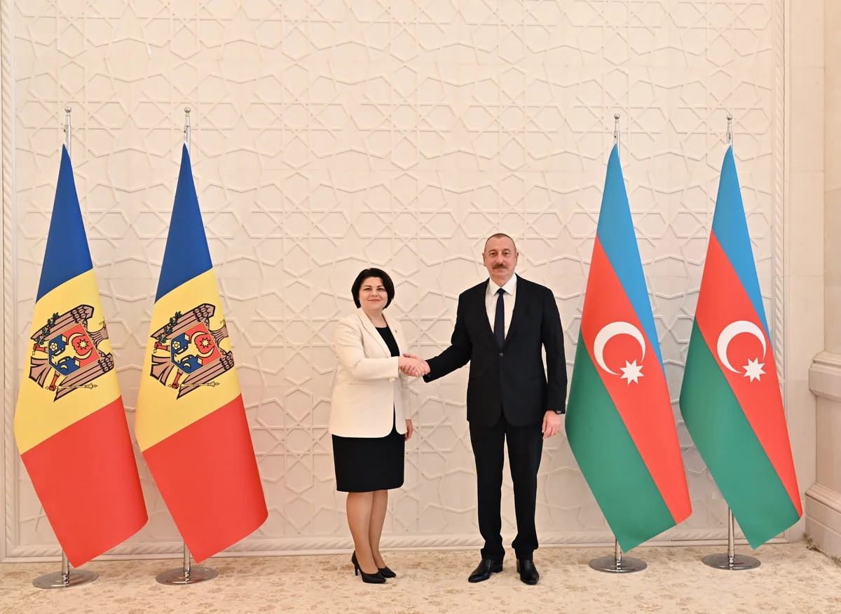 President Ilham Aliyev, Prime Minister of Moldova hold one-on-one meeting - UPDATED