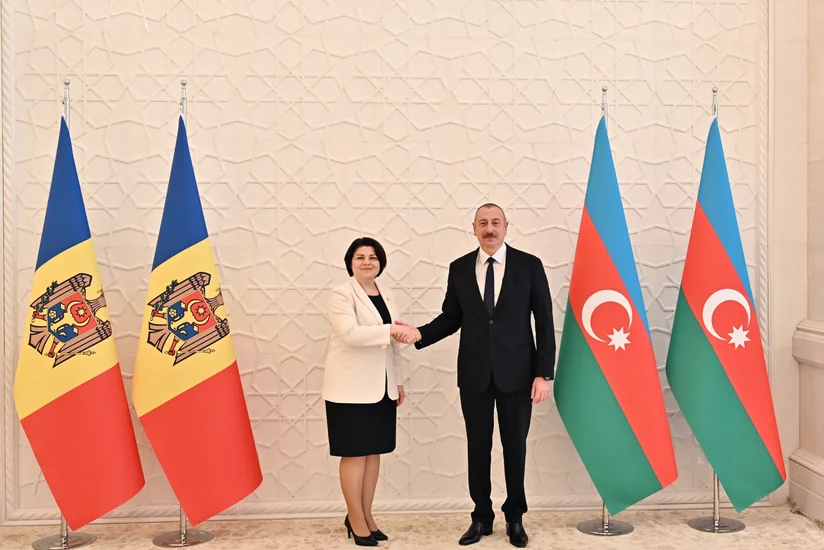 President Ilham Aliyev, Prime Minister of Moldova hold one-on-one meeting - UPDATED
