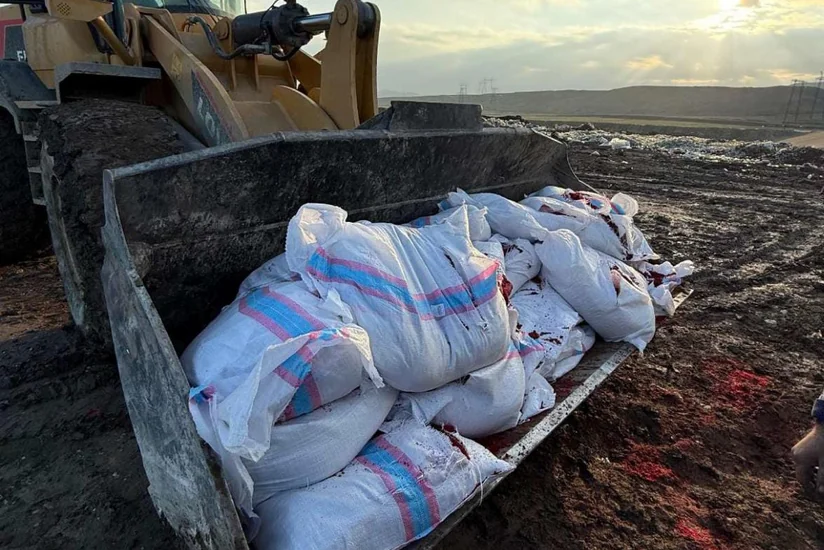 Azərbaycana dörd ölkədən gətirilən yararsız məhsullar məhv edilib
