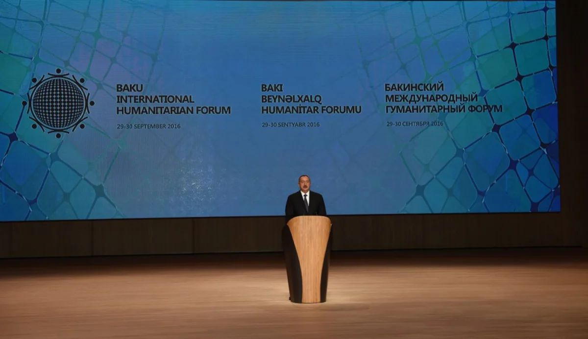 V Bakı Beynəlxalq Humanitar Forumu başlayıb