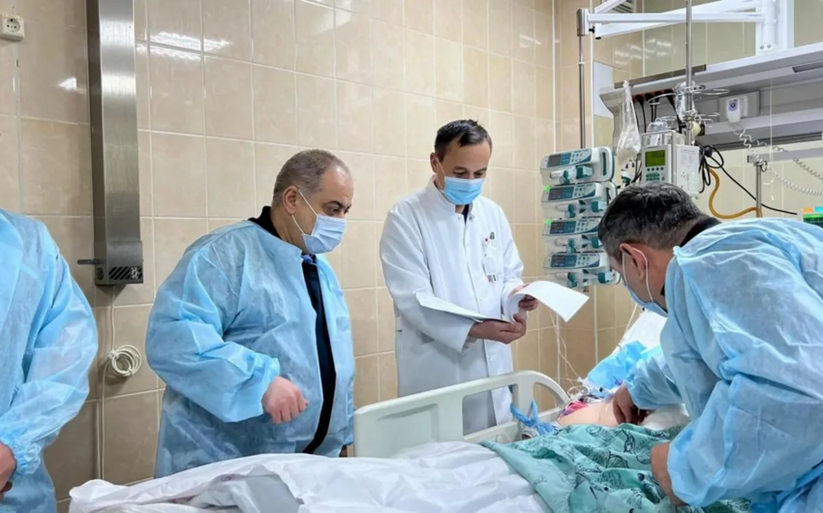 Минздрав РК: Трое граждан Азербайджана продолжают лечение в Актау после авиакатастрофы