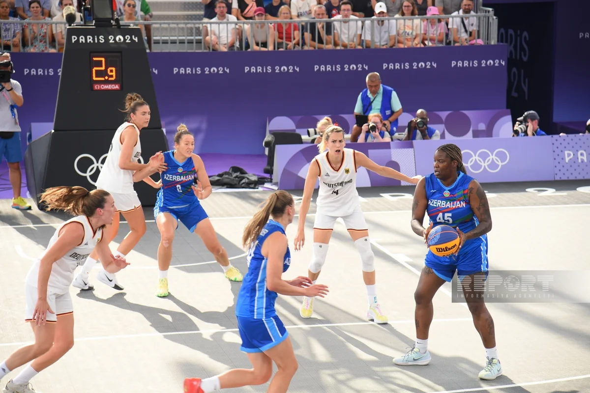 Paris-2024: Azərbaycanın qadınlardan ibarət 3x3 basketbol millisi növbəti görüşünə çıxıb - YENİLƏNİB - 2