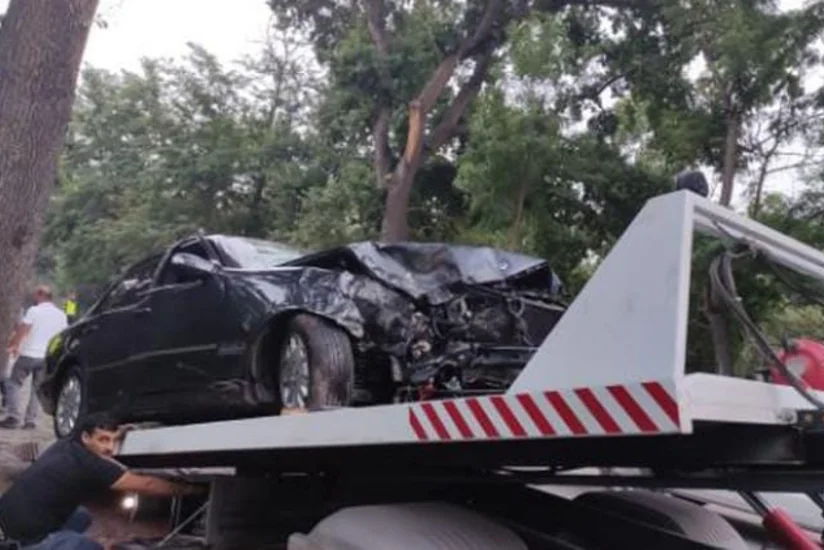 Xaçmazda iki avtomobil toqquşub, xəsarət alanlar var