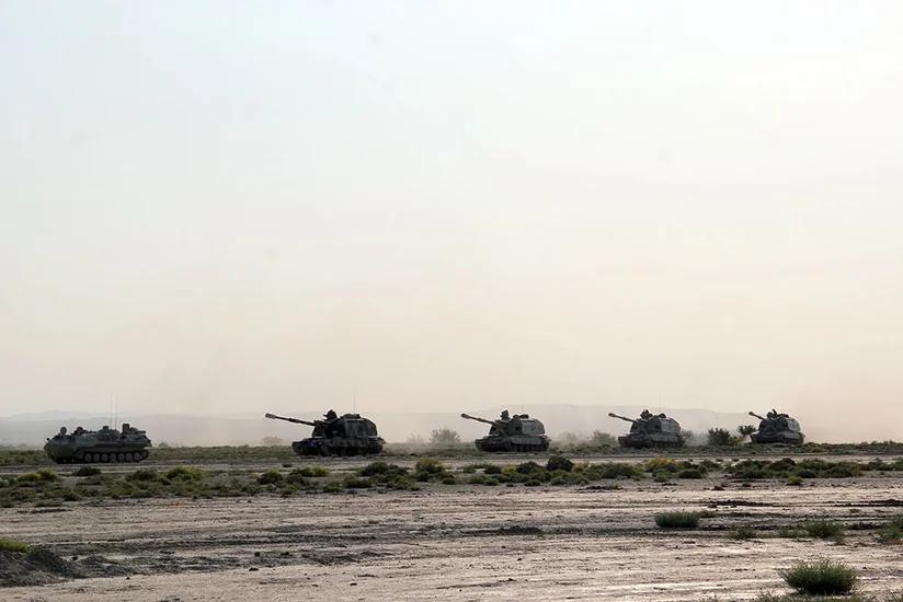 Commander training sessions held with artillerymen