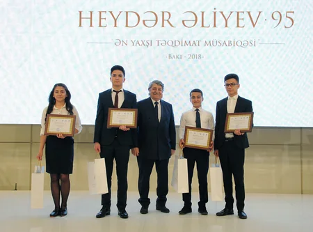 “Ən yaxşı təqdimat” müsabiqəsinin qalibləri Bakıda mükafatlandırılıb