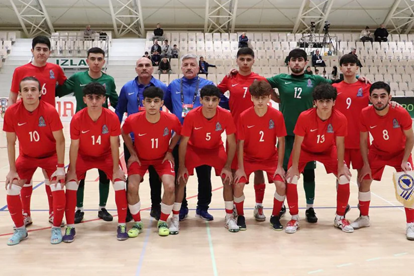 Azərbaycan millisi Avropa çempionatının əsas mərhələsində ilk matçını keçirib