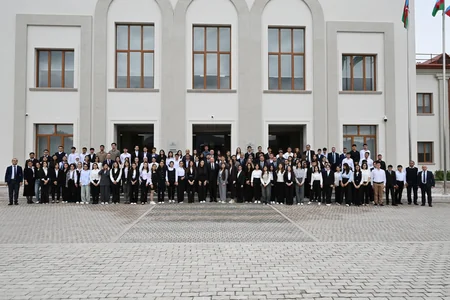 Prezident İlham Əliyev Qarabağ Universitetinin təmirdən sonra açılışında iştirak edib - YENİLƏNİB-4