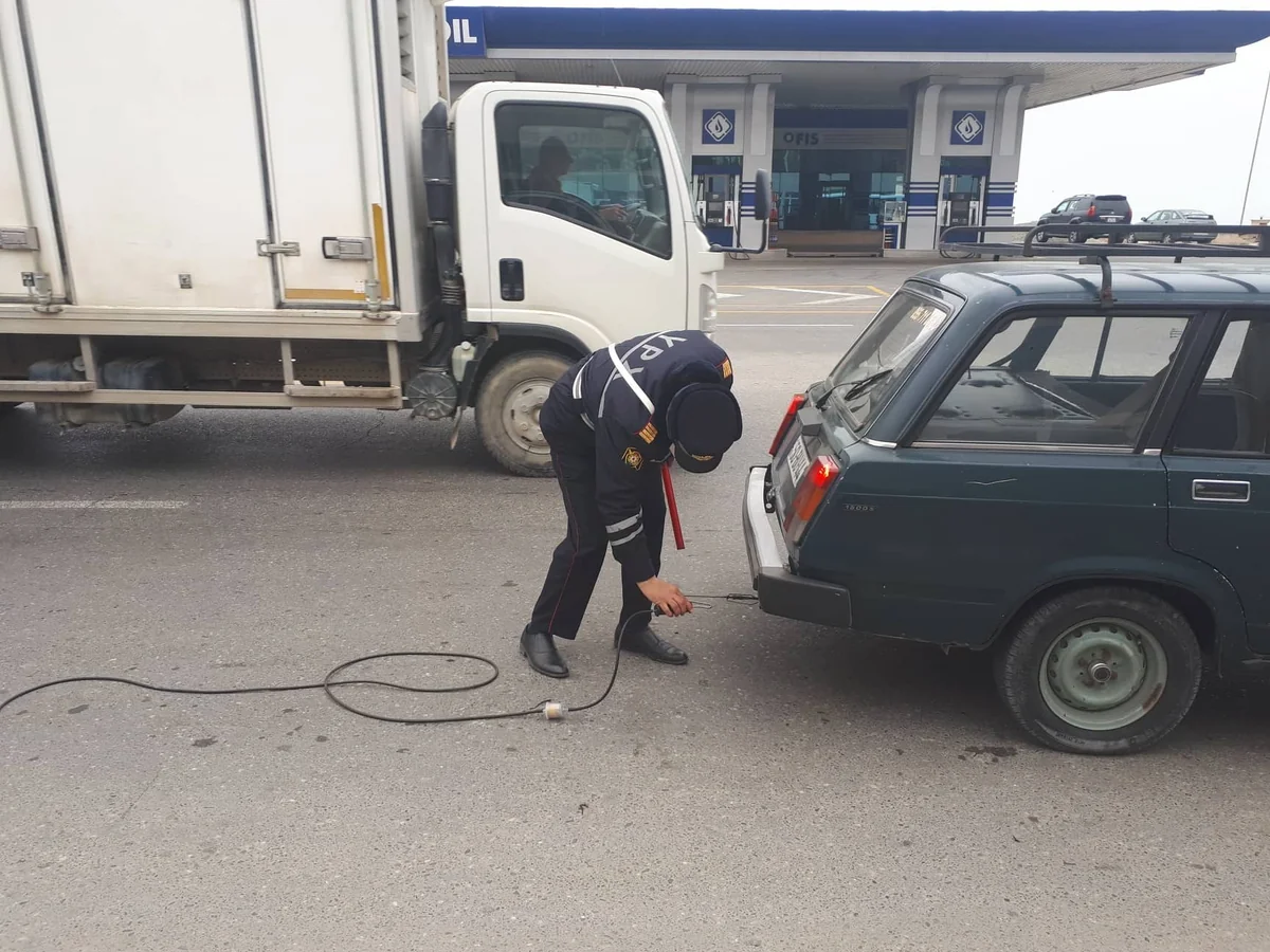 Sumqayıtda reyd keçirilib, bir neçə sürücü cərimələnib