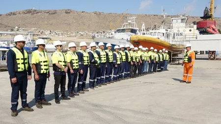 FHN “Dənizdə neft dağılmalarının ləğvi” mövzusunda taktiki təlim keçirib