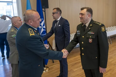NATO-nun mənzil-qərargahında Azərbaycanın Silahlı Qüvvələr Günü qeyd edilib