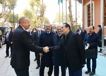 Azərbaycan Prezidenti İstanbulda Türk Şurasının katibliyinin yeni binasının açılışında iştirak edib