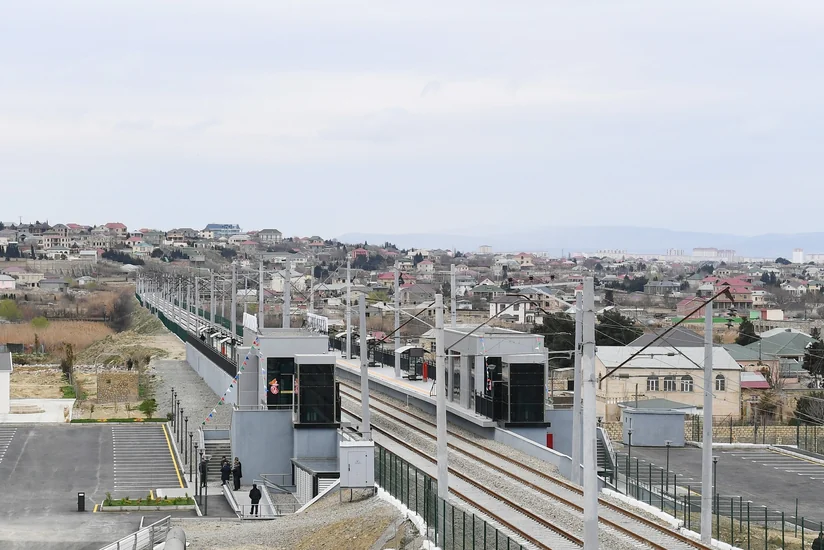Abşeron dairəvi dəmir yolu bayramda işləyəcək - CƏDVƏL
