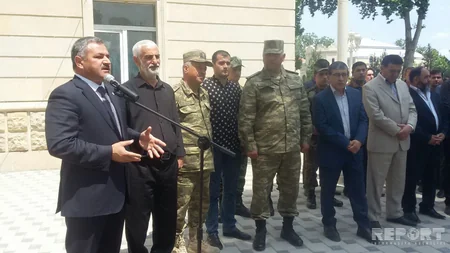 İgidliyə görə ​medalı şəhidin atasına təqdim edilib