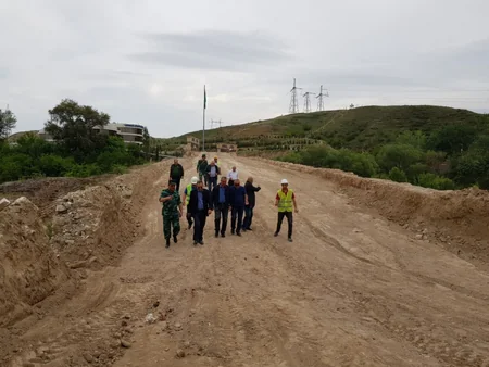 Azərbaycanın tarixi körpüsü bərpa olunur - FOTO