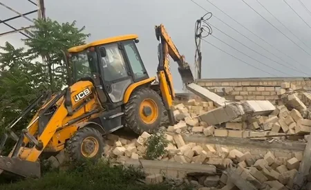 Qubada qanunsuz tikintinin qarşısı alınıb