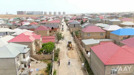 Hökməli qəsəbəsində şəhidlərin adlarını daşıyan 2 küçə təmir edilir