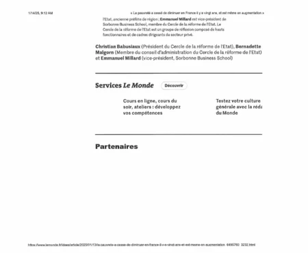 Le Monde: Poverty plagues 40% of France's overseas territories