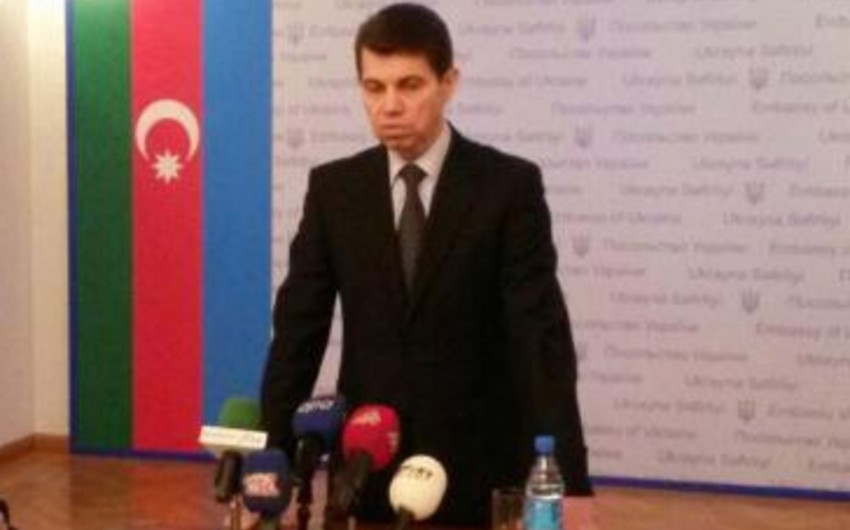 Səfir: Ukrayna və Azərbaycan ərazi bütövlüyünün bərpası üçün səyləri birləşdirmək niyyətindədir