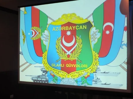 Tbilisidə Azərbaycan Silahlı Qüvvələrinin yaranmasının 98-ci ildönümü münasibəti ilə rəsmi qəbul təşkil olunub - FOTO