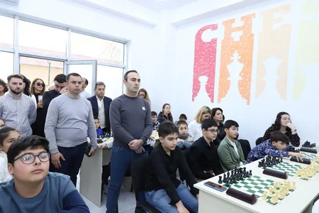 Bakıda yeni şahmat klubunun açılışı olub