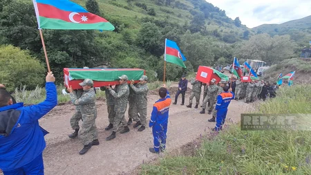 Kəlbəcərdə Birinci Qarabağ müharibəsinin üç itkin şəhidi dəfn edilib - YENİLƏNİB