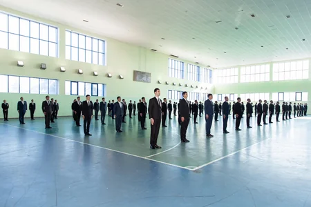 Daxili işlər naziri Gədəbəydə vətəndaş qəbulu və sıra baxışı keçirib
