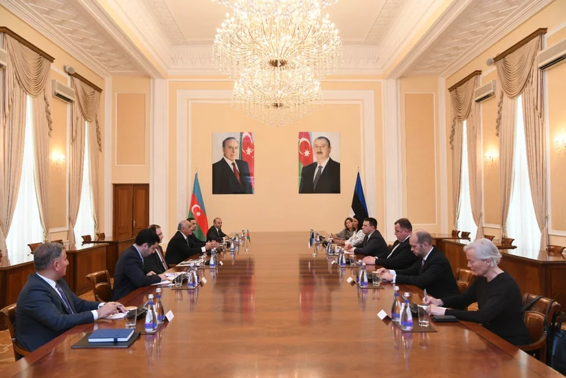 Али Асадов встретился с председателем парламента Эстонии