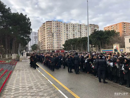 Abşeronda 20 Yanvar faciəsinin 30-cu ildönümü qeyd olunub - FOTO