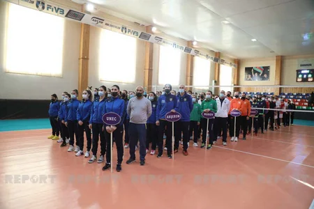 Voleybol üzrə Azərbaycan çempionatlarının açılış mərasimi olub