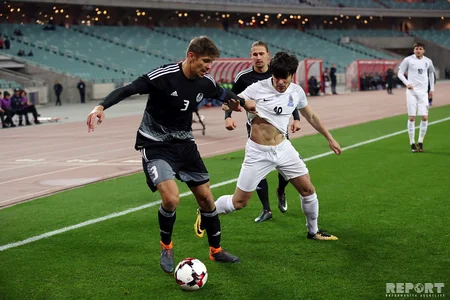 Futbol üzrə Azərbaycan milli komandası Belarusa məğlub olub - FOTOREPORTAJ