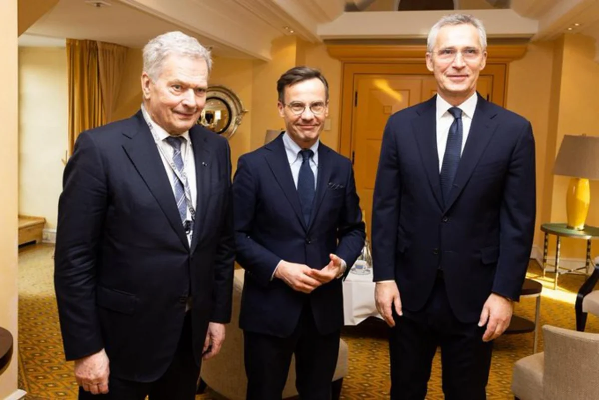 NATO Baş katibi İsveç və Finlandiya liderləri ilə görüşüb