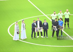 Азербайджанским спортсменам, завершившим карьеру в сборной по мини-футболу, была выражена благодарность
