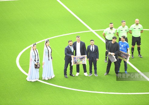 Azərbaycanın minifutbol yığmasında karyeralarını başa vuran 4 futbolçuya təşəkkür edilib