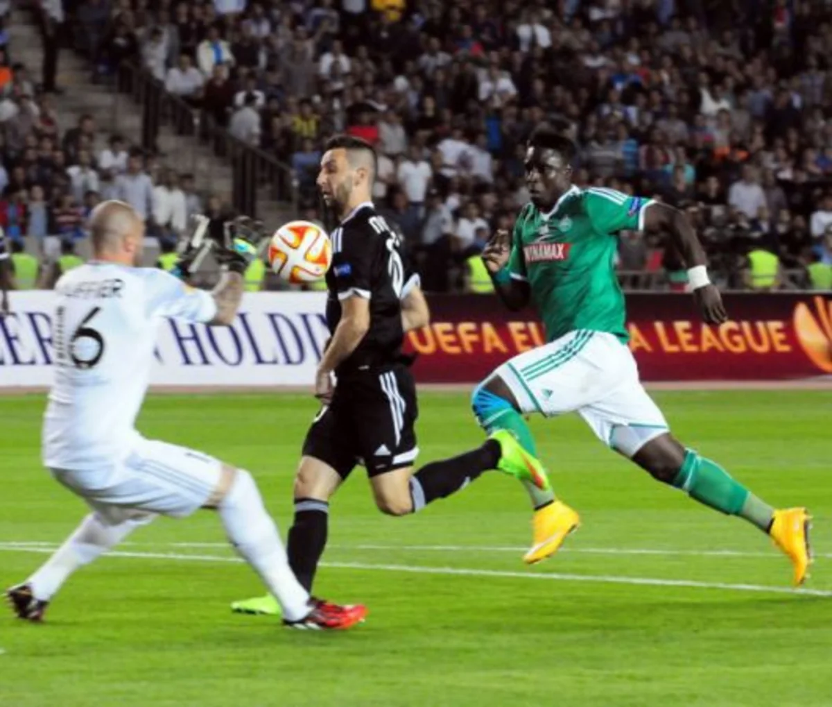 ​Карабах в гостях сыграл вничью с клубом Франции Сент-Этьен