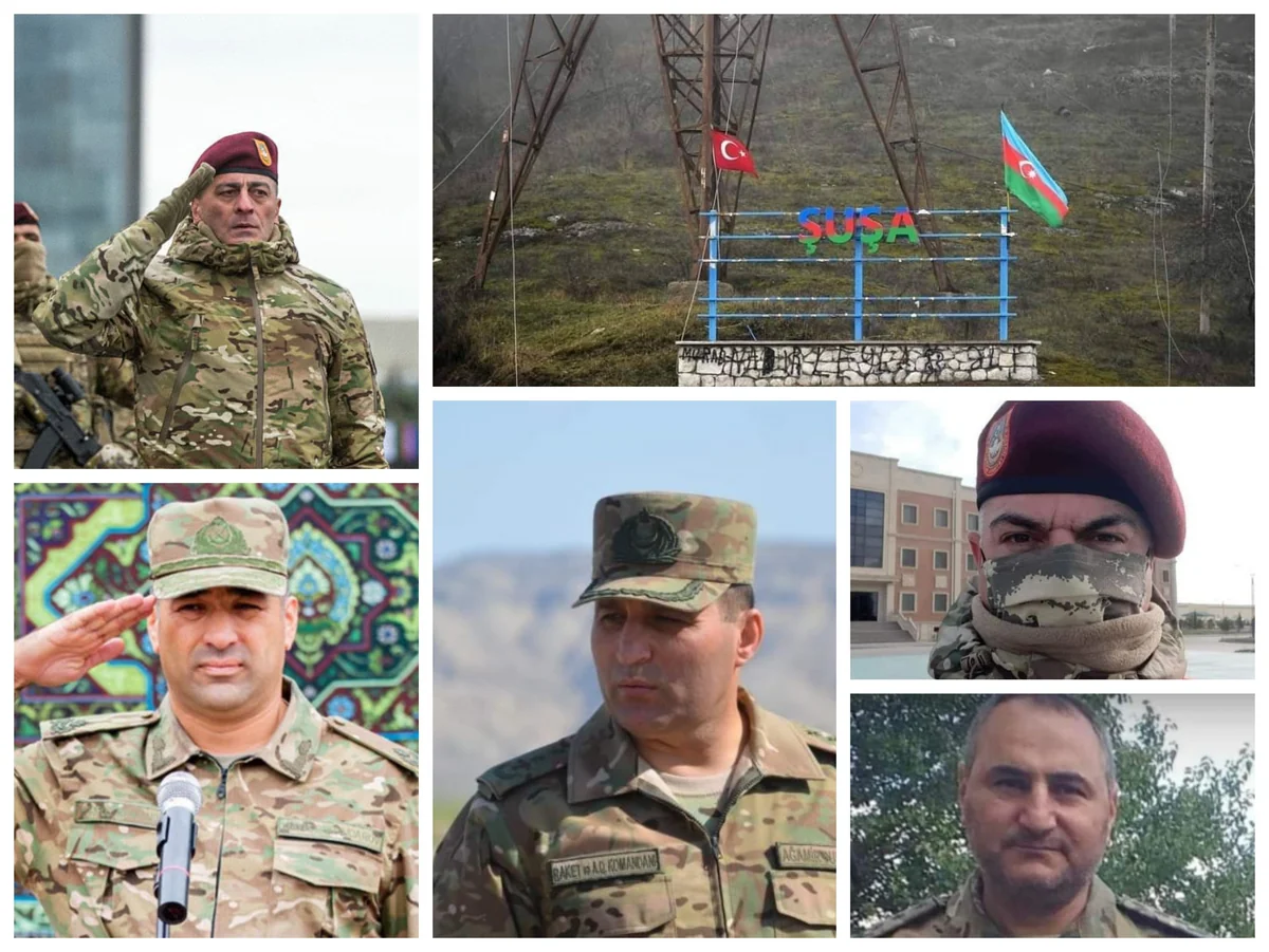 Five generals awarded medal for Liberation of Shusha