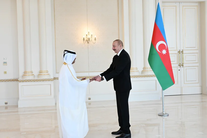 Prezident Qətərin yeni səfirinin etimadnaməsini qəbul edib - YENİLƏNİB
