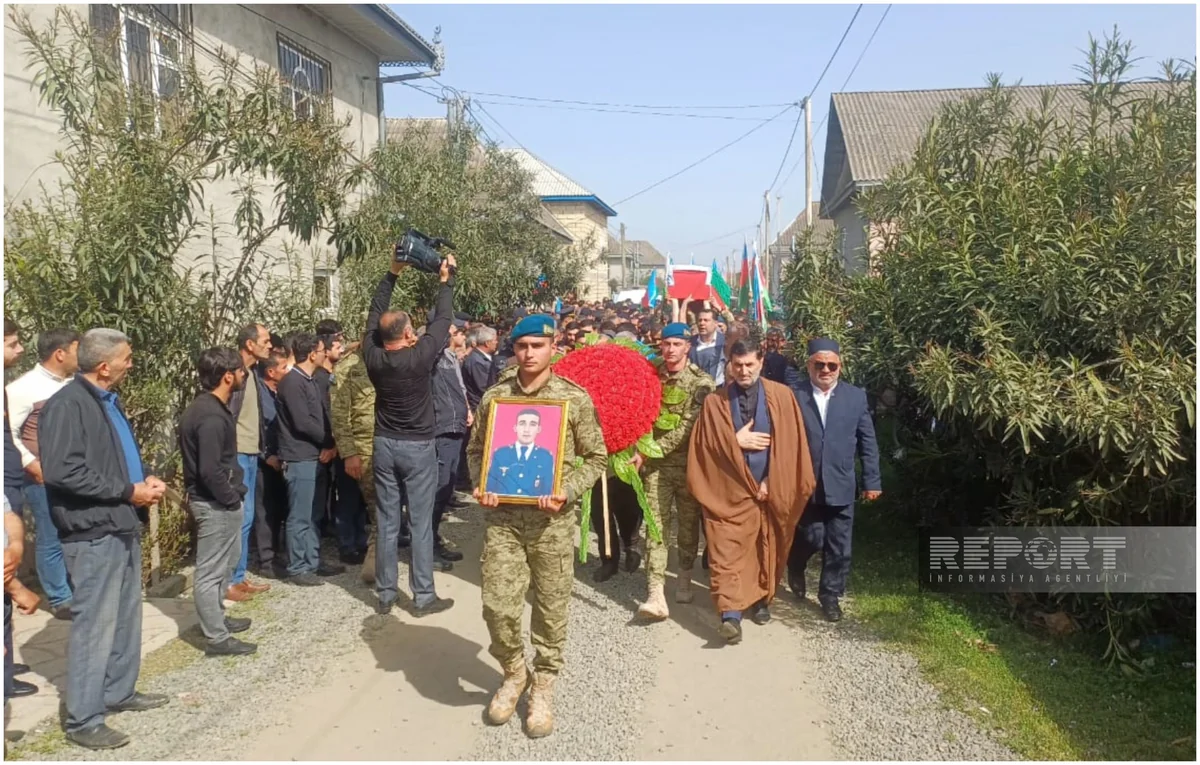 Cəbrayılda həlak olan hərbçi Əsgər Musazadə Lənkəranda dəfn edilib - YENİLƏNİB-2