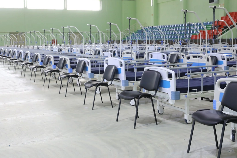 Georgia's field hospital receives first coronavirus patients